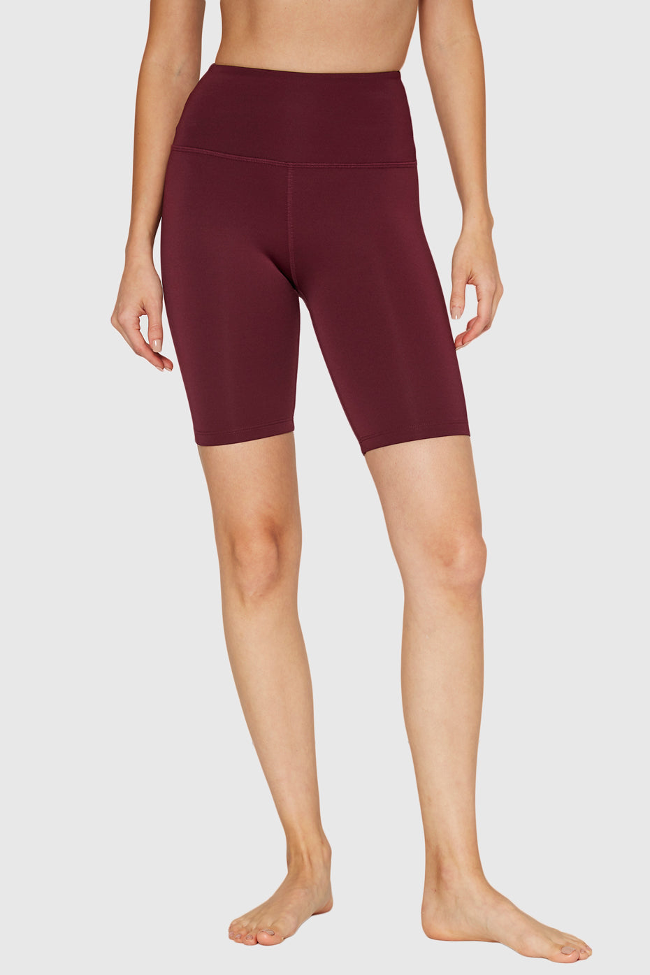 High-Rise Scuba Biker Shorts