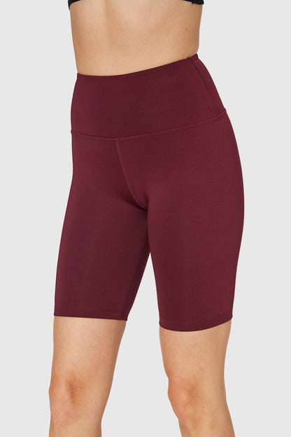 High-Rise Scuba Biker Shorts