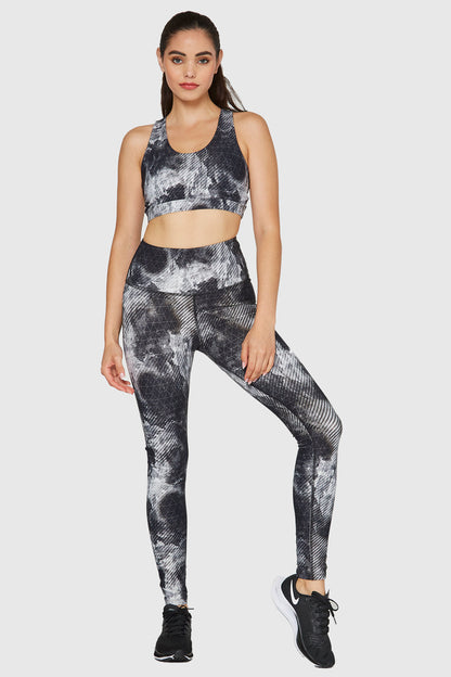 Geo Ink Leggings Made in USA