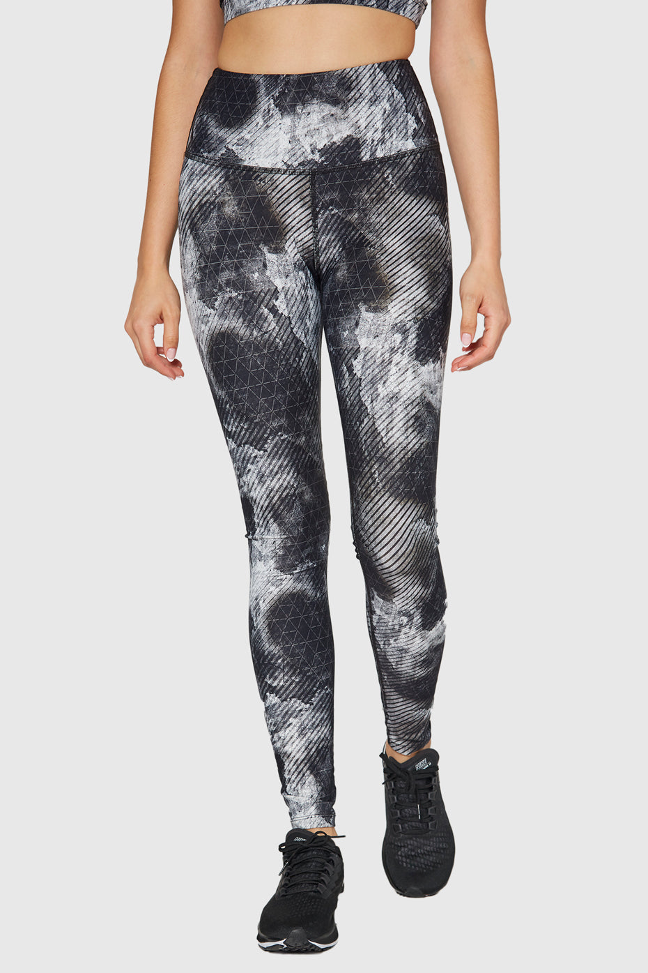 Geo Ink Leggings Made in USA