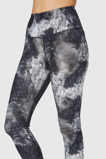 Geo Ink Leggings Made in USA