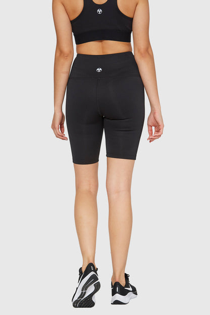 High-Rise Scuba Biker Shorts