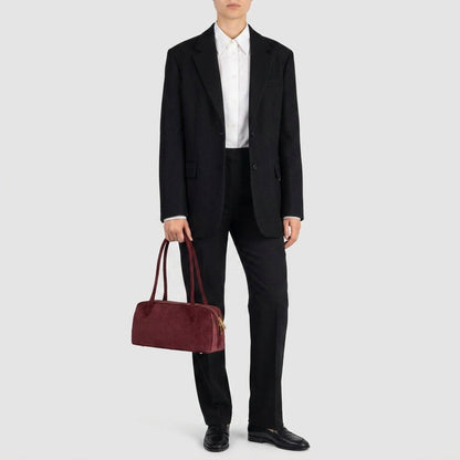 Italian Genuine Suede Shoulder Bag 272511