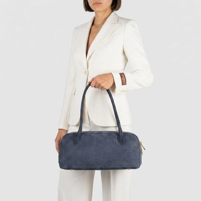 Italian Genuine Suede Shoulder Bag 272511