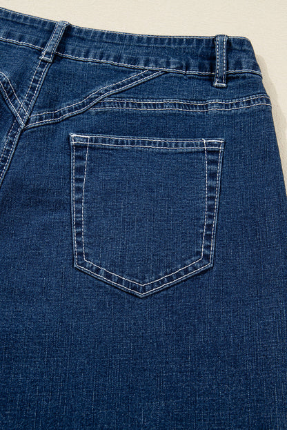 Daria Detail Loose Cuffed Jeans
