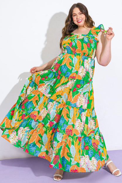 BEACH DATES WOVEN MAXI DRESS