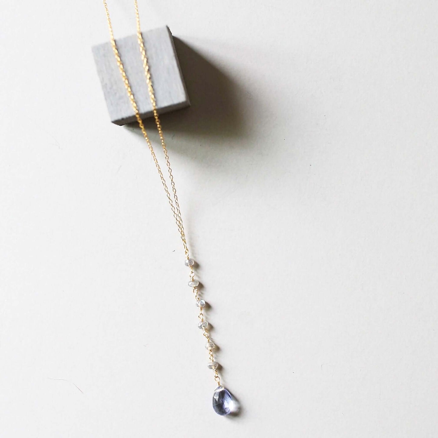 Tanzanite Quartz Yoga Pendant
