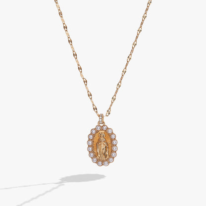 Divine Guides Mary Pendant Necklace