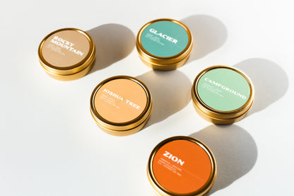 Rocky Mountain National Park Travel Tin Candle