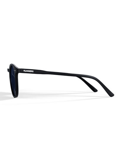 Black Round Polarized Sunglasses - UV400 for Men & Women