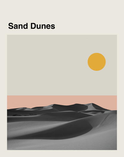 Sand Dunes Print