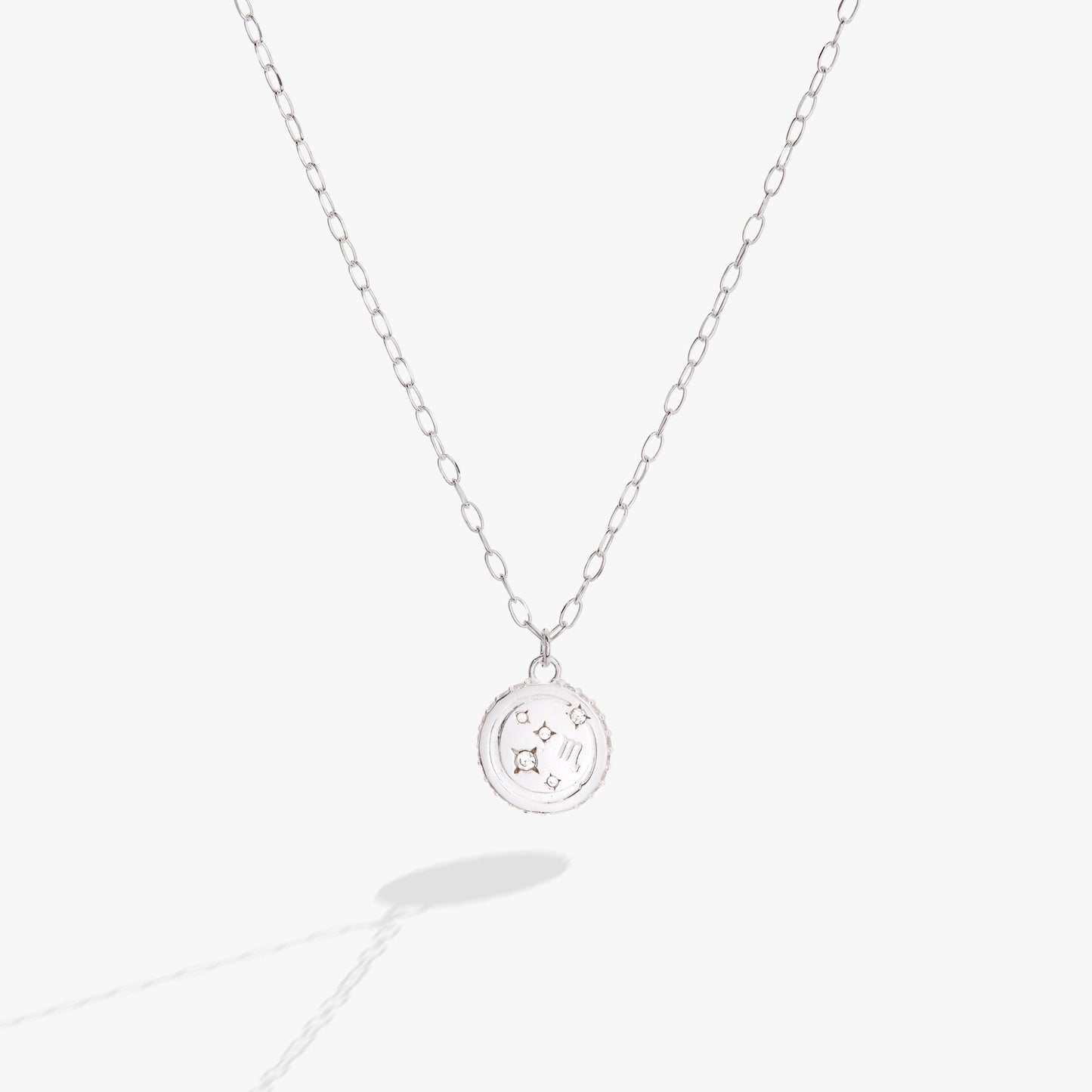 Scorpio Zodiac Precious Necklace