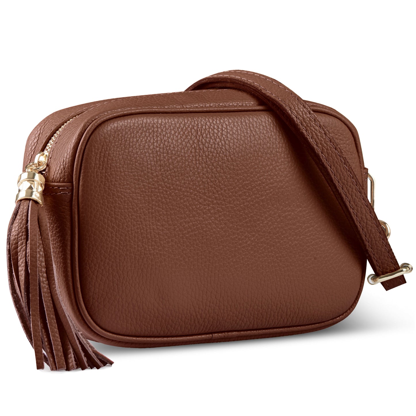 Italian Genuine Calf Leather Crossbody Bag 231302