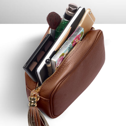 Italian Genuine Calf Leather Crossbody Bag 231302
