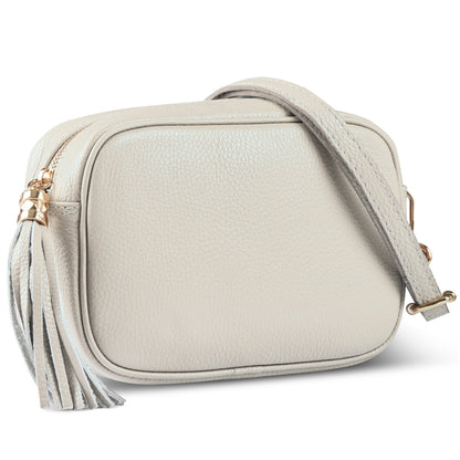 Italian Genuine Calf Leather Crossbody Bag 231302