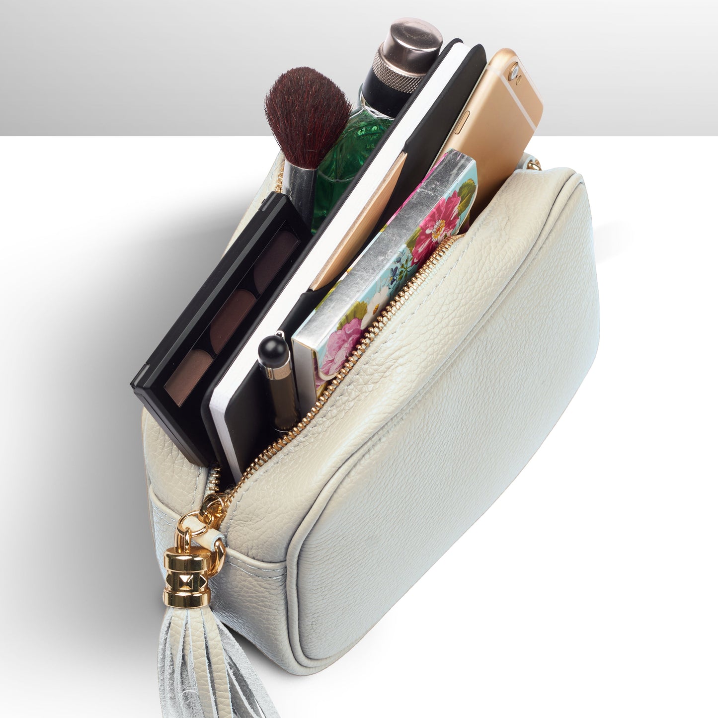 Italian Genuine Calf Leather Crossbody Bag 231302