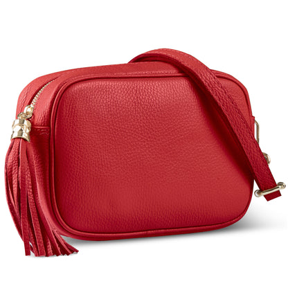 Italian Genuine Calf Leather Crossbody Bag 231302