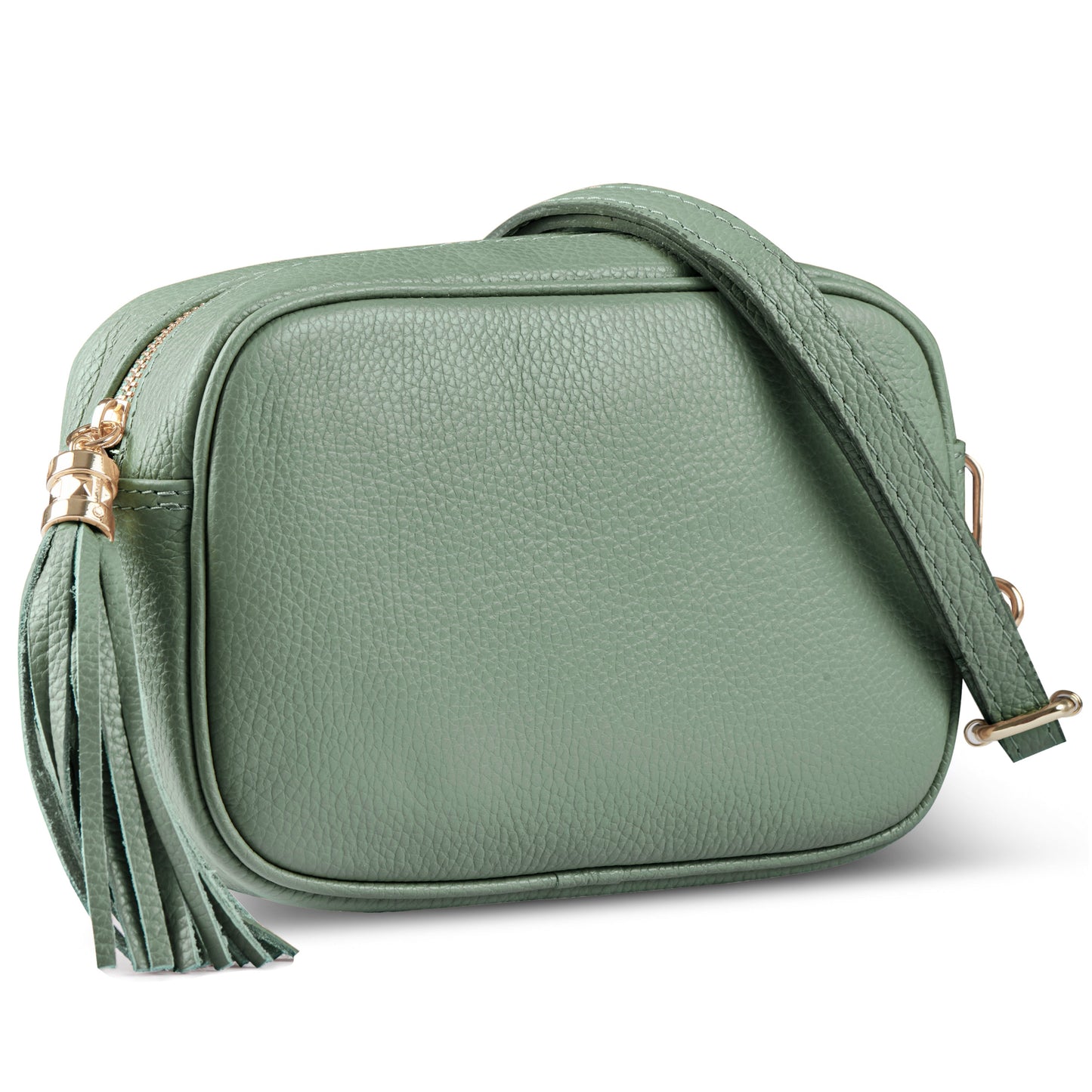 Italian Genuine Calf Leather Crossbody Bag 231302