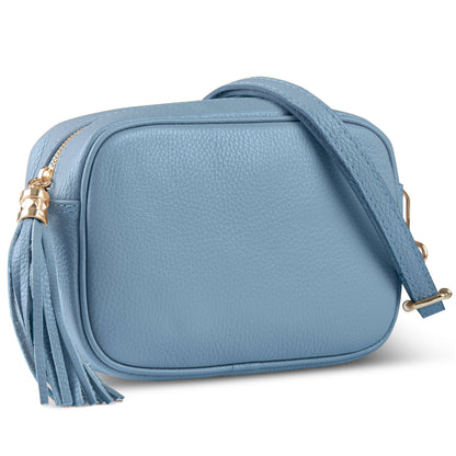 Italian Genuine Calf Leather Crossbody Bag 231302