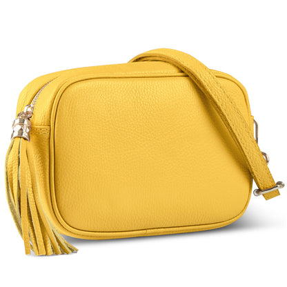 Italian Genuine Calf Leather Crossbody Bag 231302