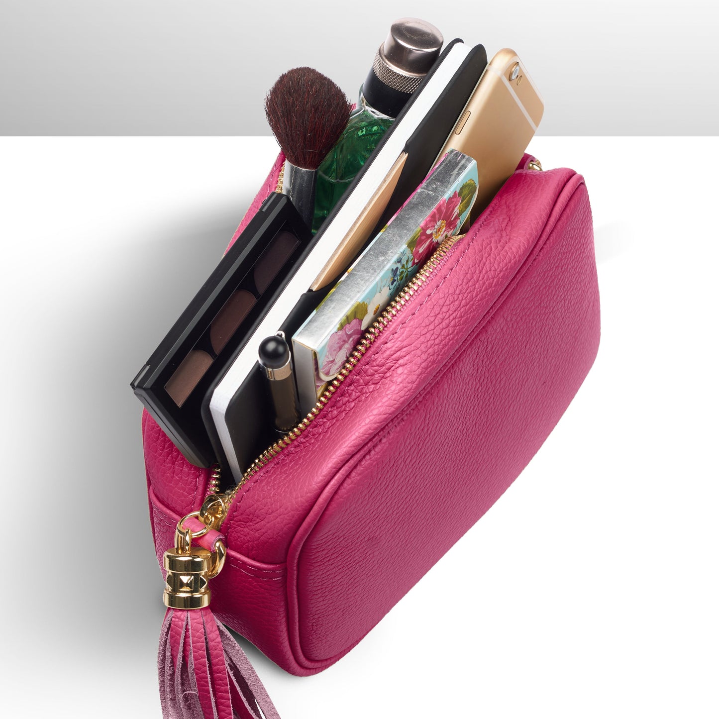Italian Genuine Calf Leather Crossbody Bag 231302