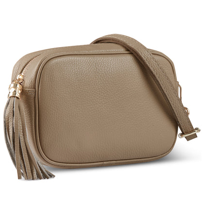 Italian Genuine Calf Leather Crossbody Bag 231302