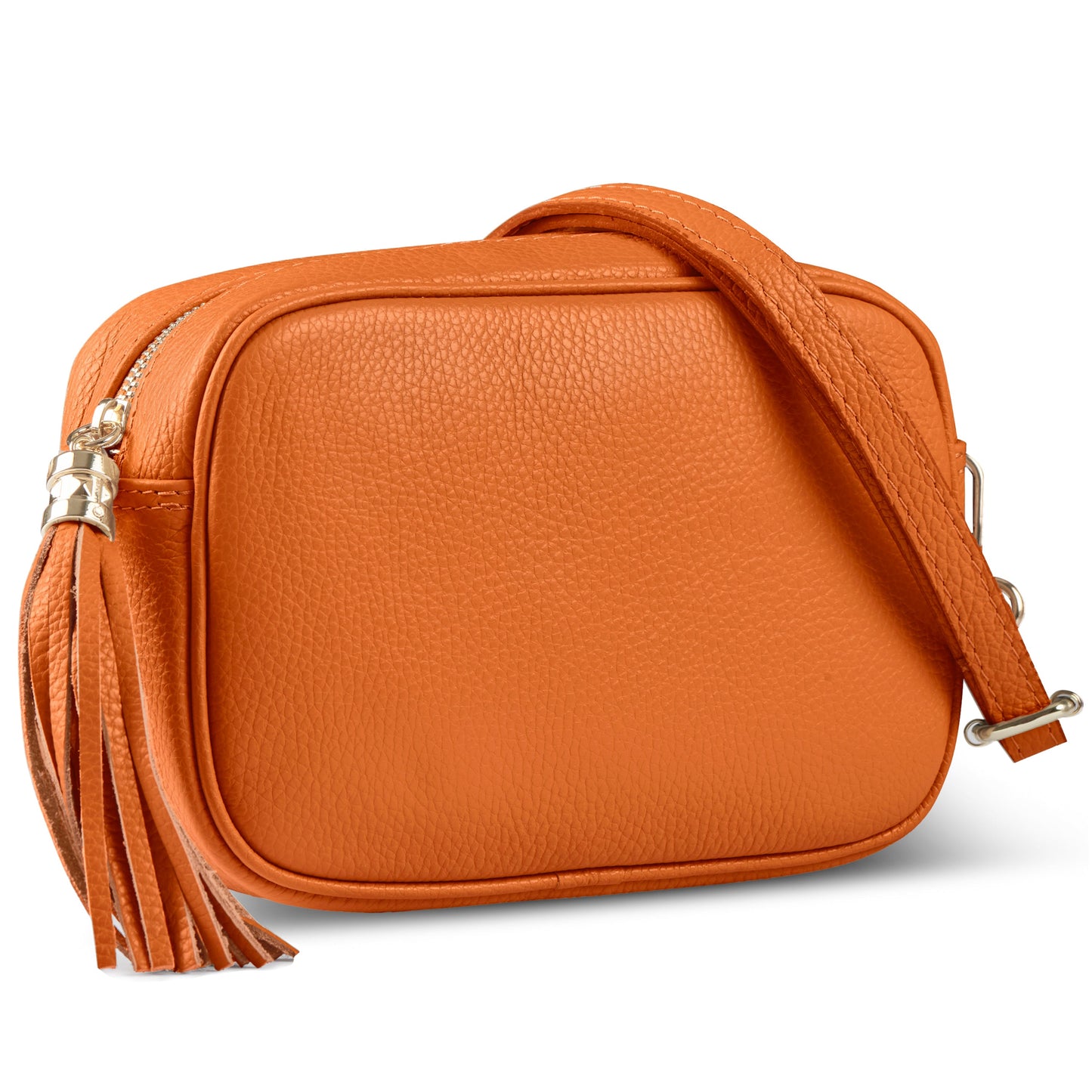 Italian Genuine Calf Leather Crossbody Bag 231302