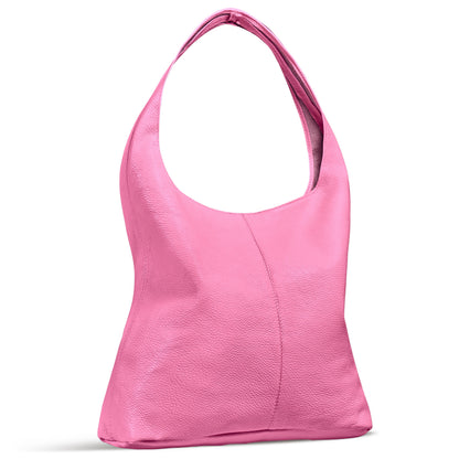 Italian Genuine Calf Leather Hobo Bag 011943