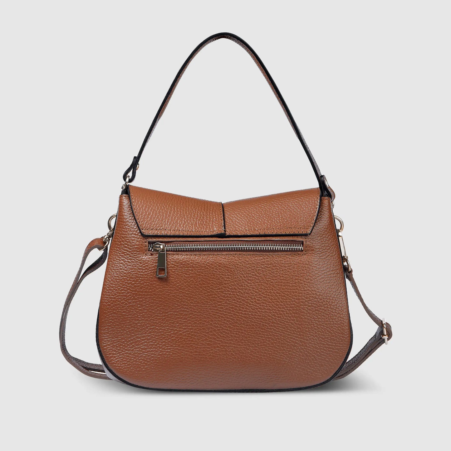 Italian Genuine Calf Leather Shoulder Bag 132610
