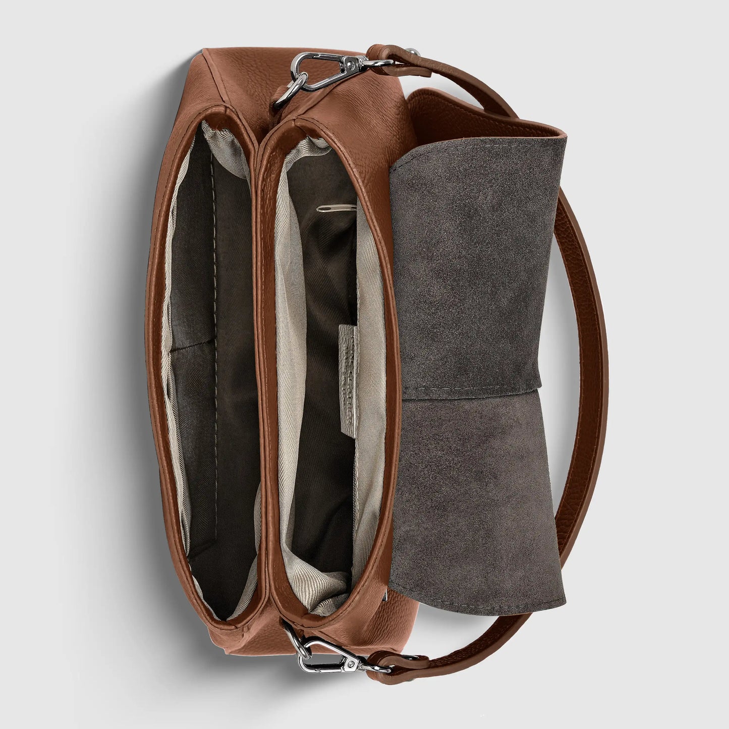 Italian Genuine Calf Leather Shoulder Bag 132610