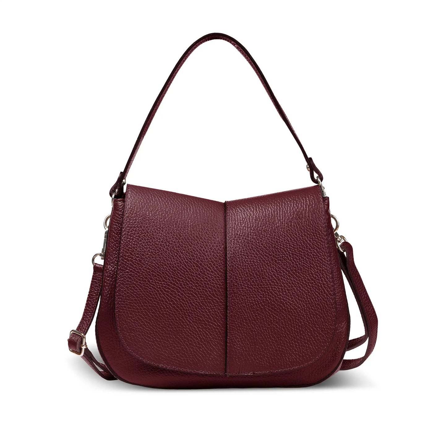 Italian Genuine Calf Leather Shoulder Bag 132610