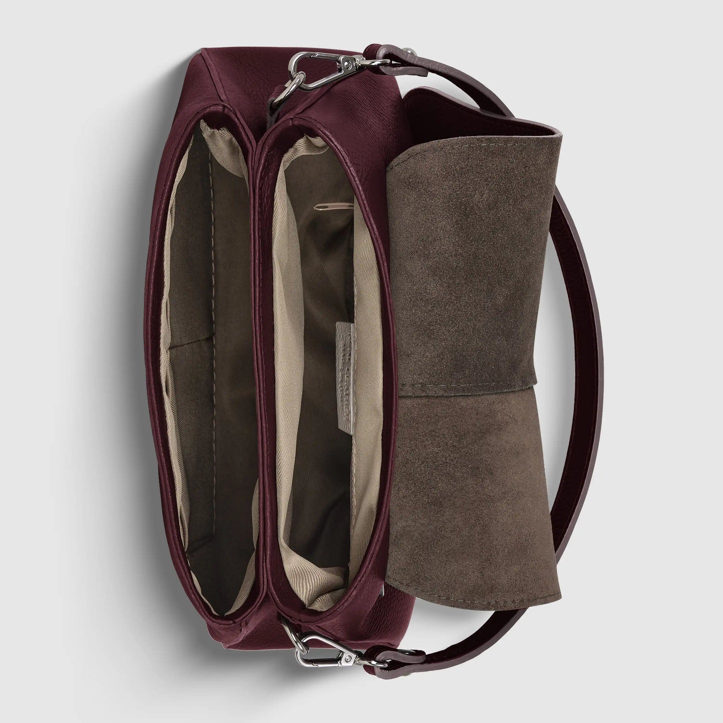Italian Genuine Calf Leather Shoulder Bag 132610
