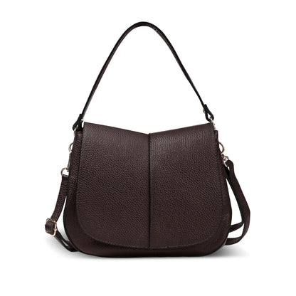 Italian Genuine Calf Leather Shoulder Bag 132610