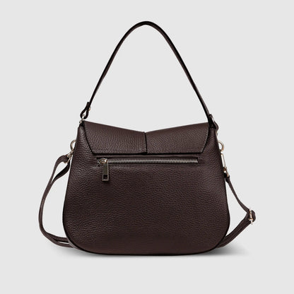 Italian Genuine Calf Leather Shoulder Bag 132610