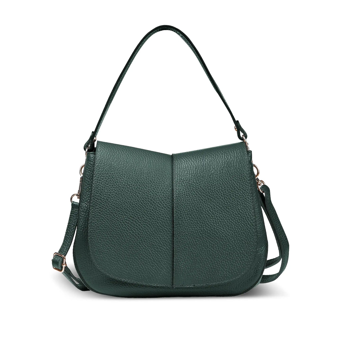 Italian Genuine Calf Leather Shoulder Bag 132610