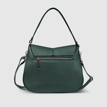Italian Genuine Calf Leather Shoulder Bag 132610