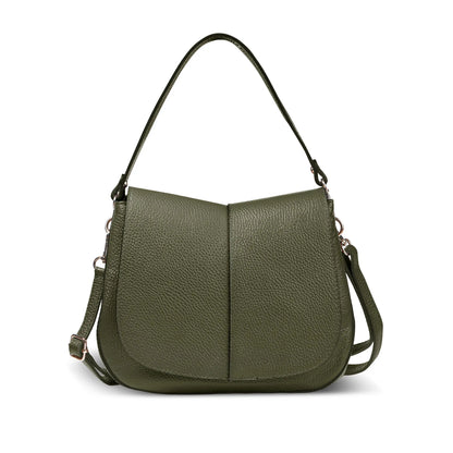 Italian Genuine Calf Leather Shoulder Bag 132610