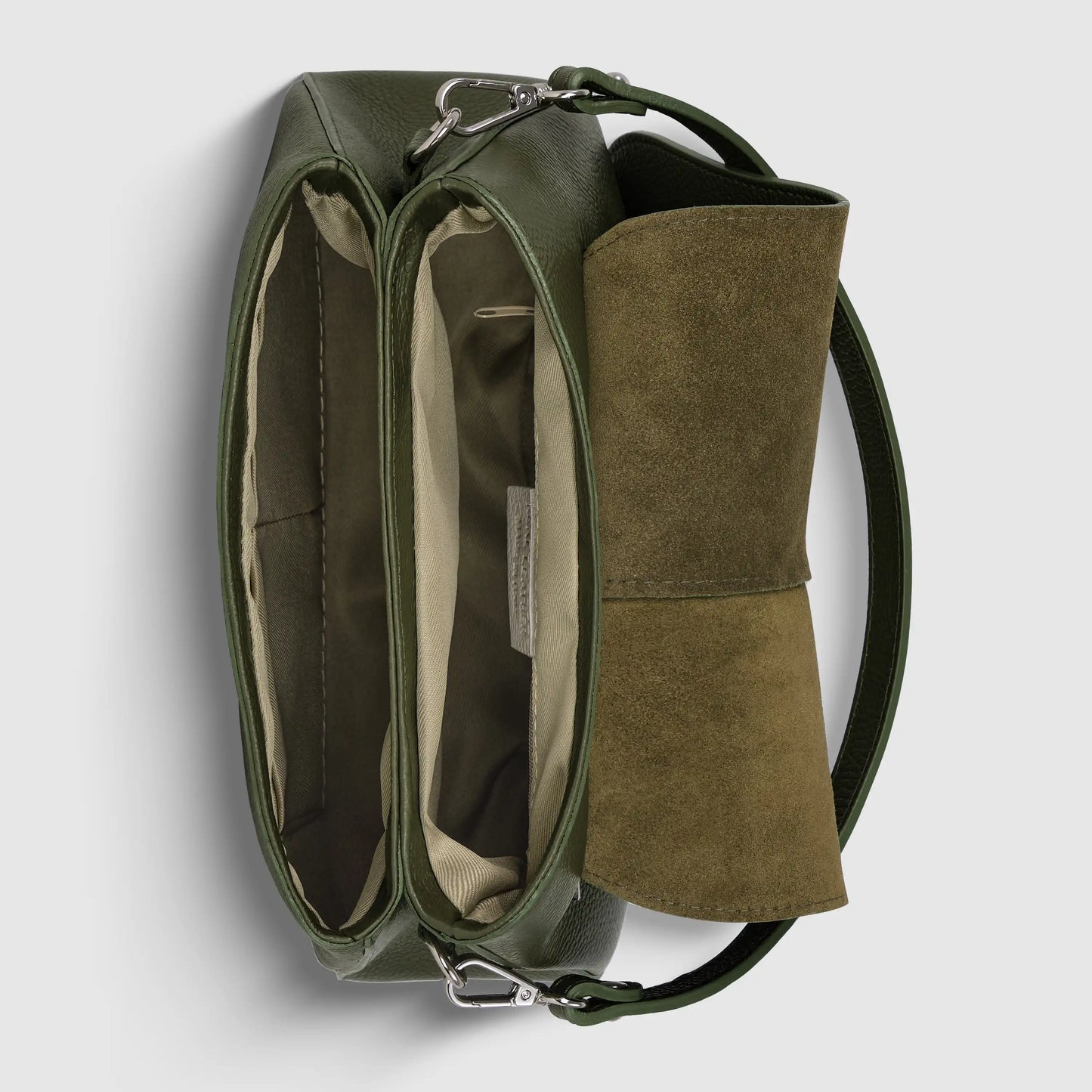 Italian Genuine Calf Leather Shoulder Bag 132610
