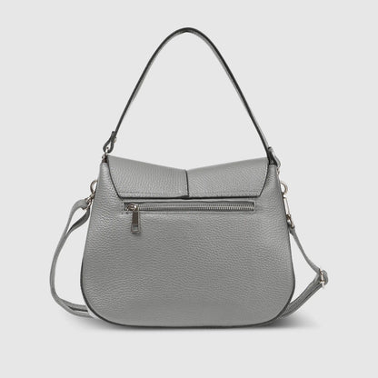 Italian Genuine Calf Leather Shoulder Bag 132610