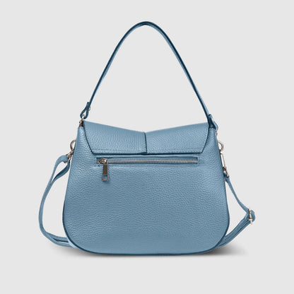 Italian Genuine Calf Leather Shoulder Bag 132610