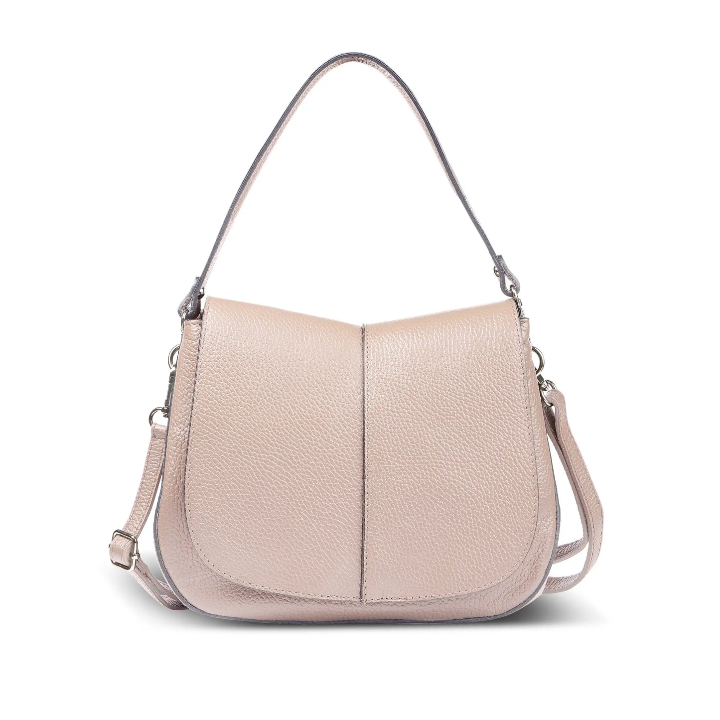 Italian Genuine Calf Leather Shoulder Bag 132610