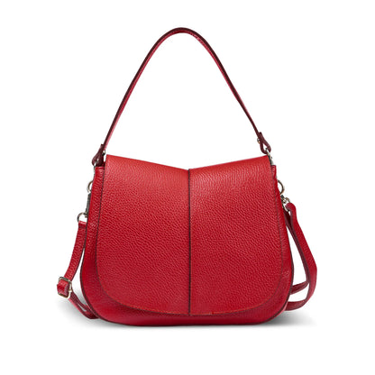 Italian Genuine Calf Leather Shoulder Bag 132610