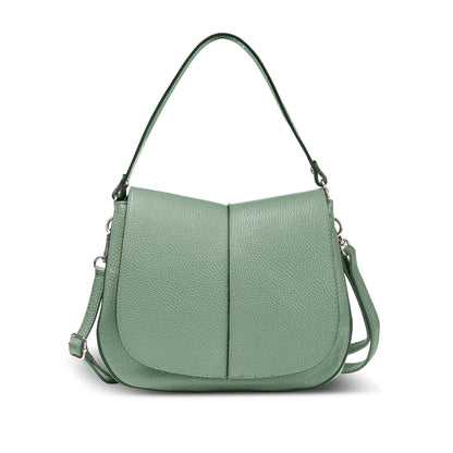 Italian Genuine Calf Leather Shoulder Bag 132610