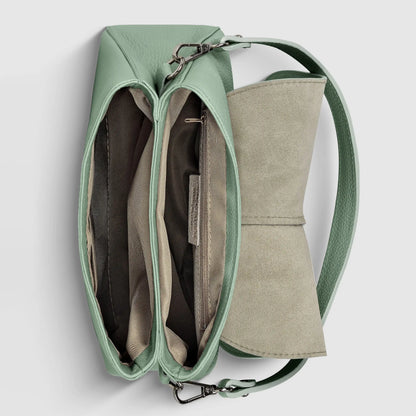 Italian Genuine Calf Leather Shoulder Bag 132610
