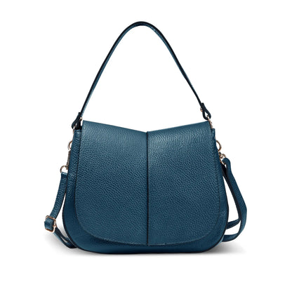 Italian Genuine Calf Leather Shoulder Bag 132610
