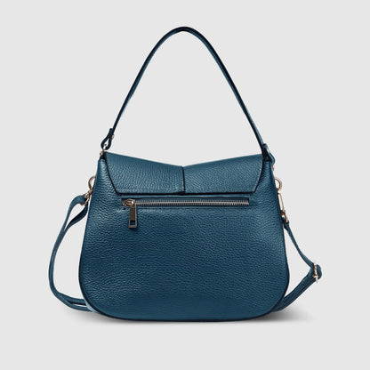 Italian Genuine Calf Leather Shoulder Bag 132610