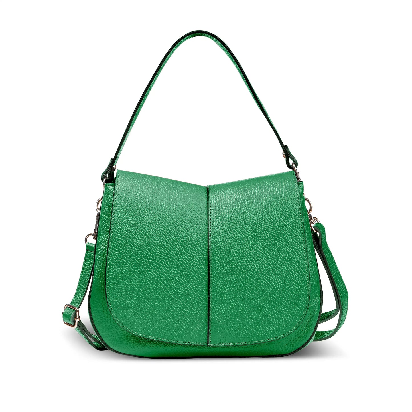 Italian Genuine Calf Leather Shoulder Bag 132610