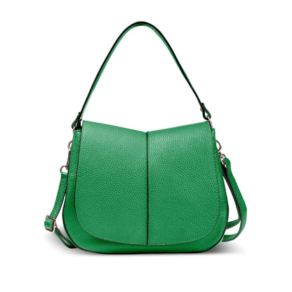Italian Genuine Calf Leather Shoulder Bag 132610