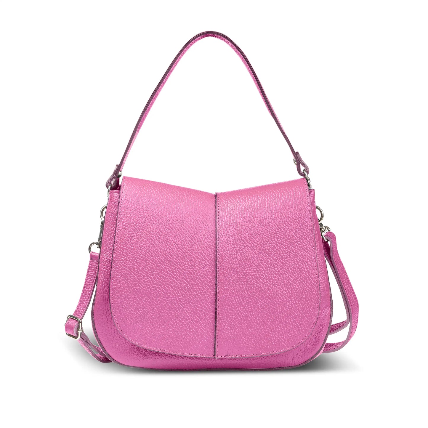 Italian Genuine Calf Leather Shoulder Bag 132610