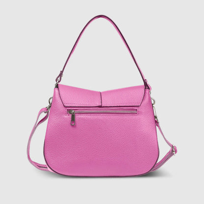 Italian Genuine Calf Leather Shoulder Bag 132610